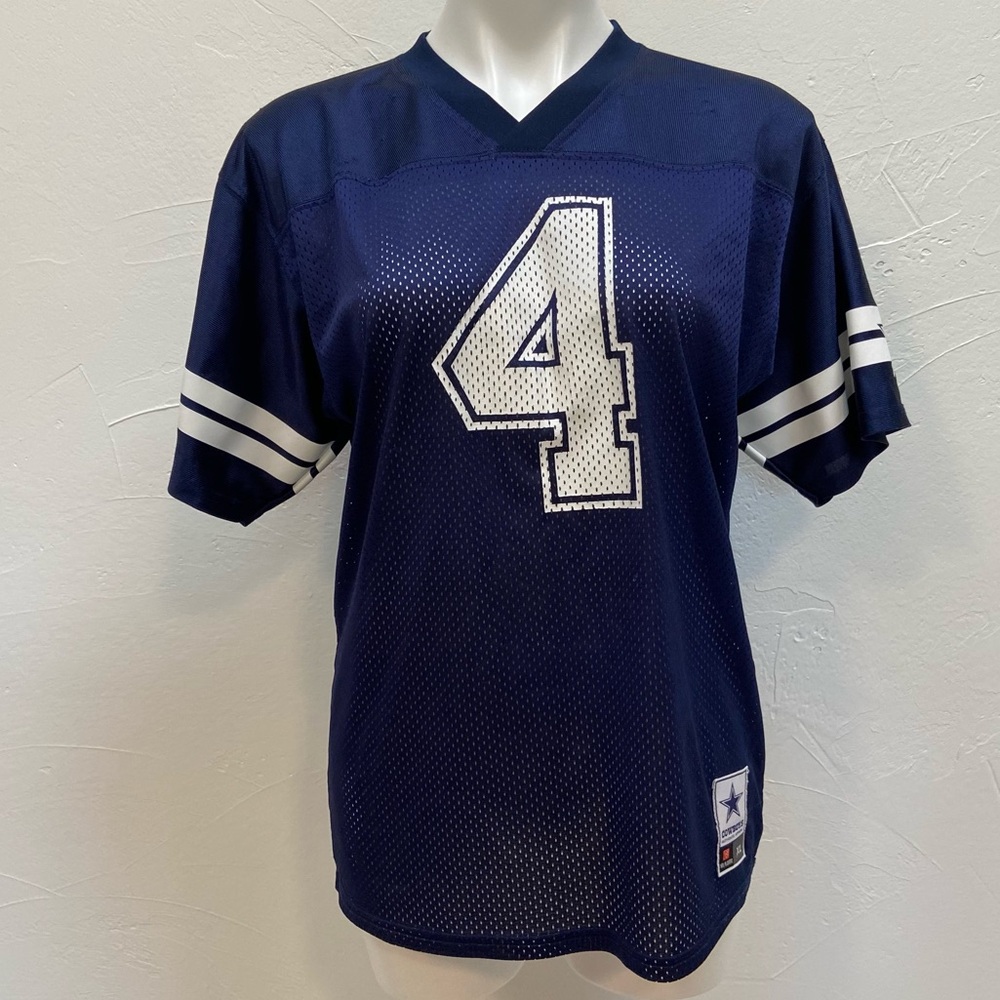 DAK PRESCOTT #4 DALLAS COWBOYS OFFICIAL  NFL FOOTBALL PLAYERS SPORT JERSEY